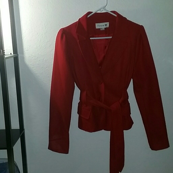 Red jacket