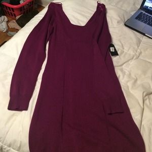 Maroon dress