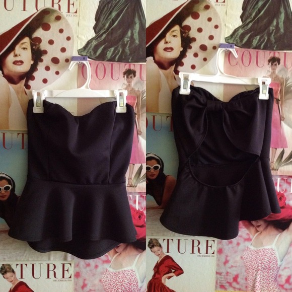 Peplum top