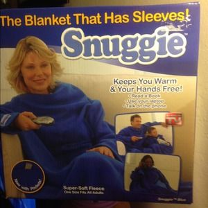 🎀💛 The Blanket that Has Sleeves! SNUGGIE❄️⛄️❄️