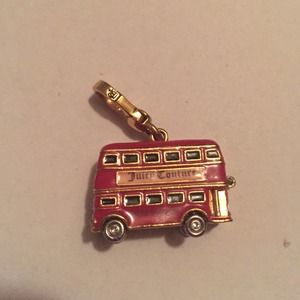 Double decker juicy couture bus charm