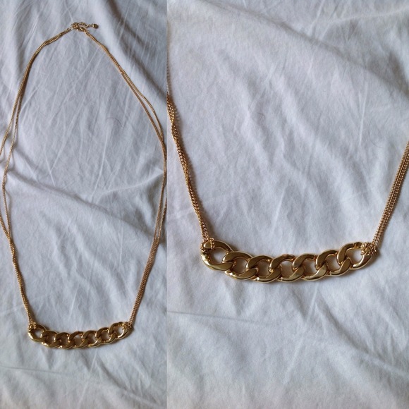 Gold necklace
