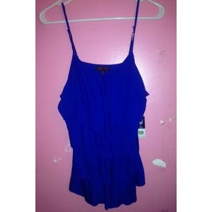 *SOLD ON VINTED* Blue Tank Top