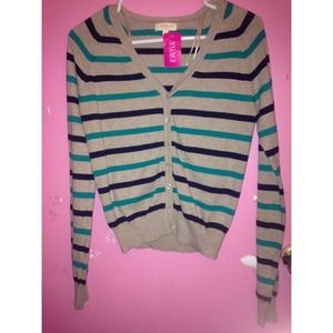Striped Cardigan