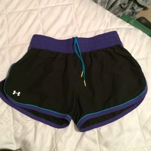 black running shorts