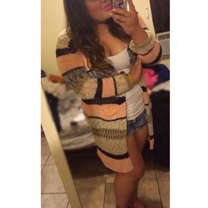 Oversized Knit Cardigan