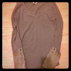 Free people thermal shirt