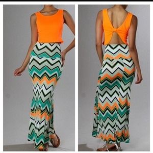 Two piece skirt and top