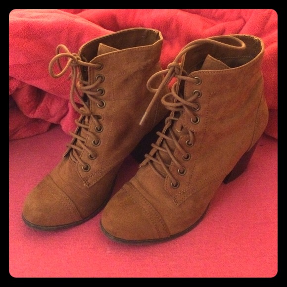 Camel color Booties !