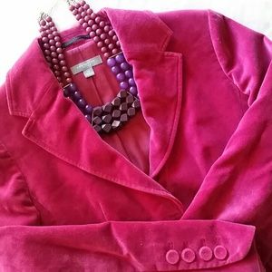 Velvet jacket petite 4