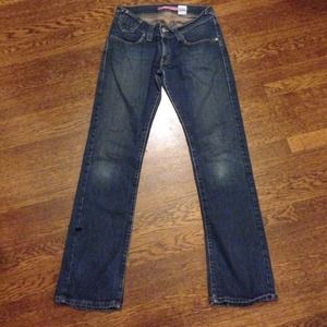 Levi's 504 Slouch Straight Jeans Sz 7
