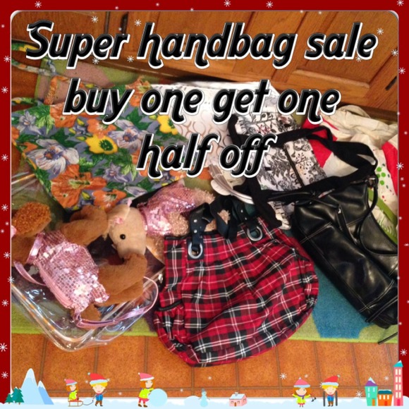 Purse sale buy one get one half off handbags!