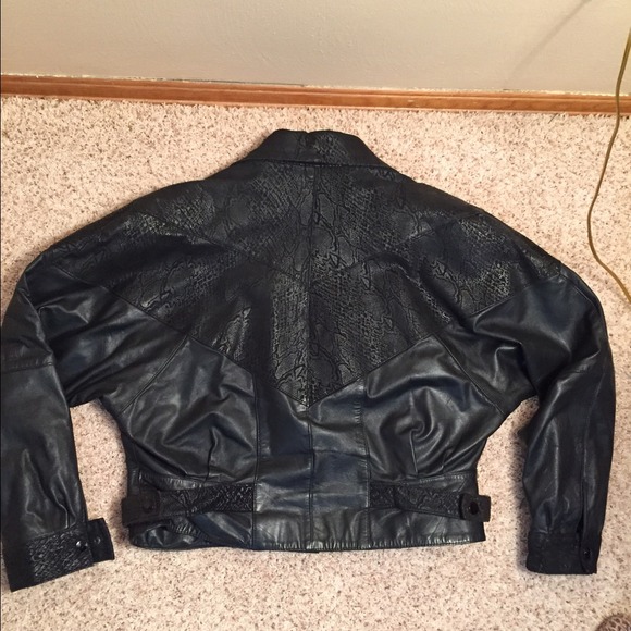 Genuine leather jacket - Picture 3 of 4