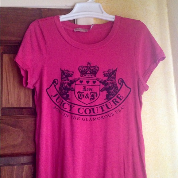 pink Juicy Couture Tshirt