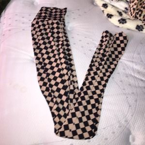 Checkerboard leggings