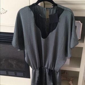 ASOS brand dress with black lace