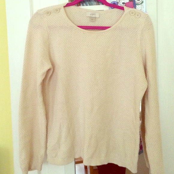 Cream sweater