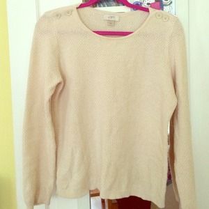Cream sweater