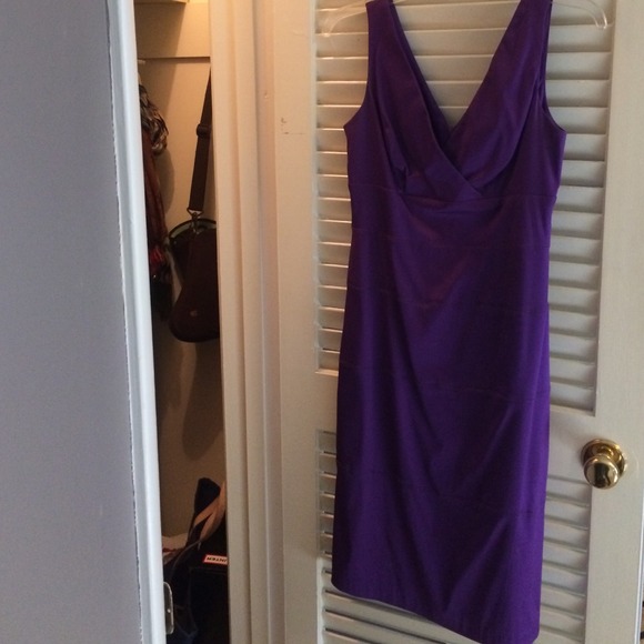 Donna Ricco Cocktail Dress in purple
