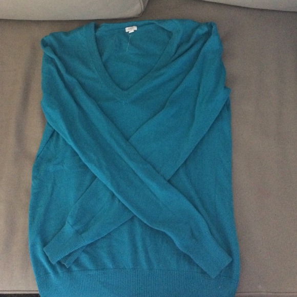 Turquoise sweater