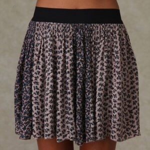 Free People ditsy print skirt