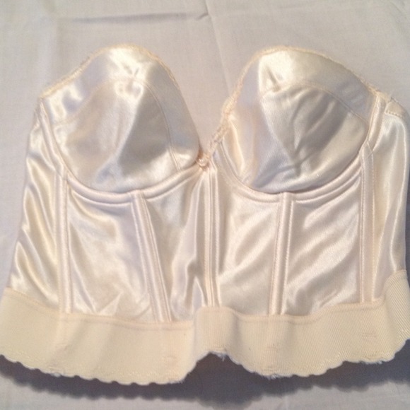Strapless bustier
