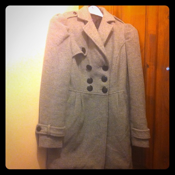 Gray coat