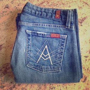 7 all man kind jeans PETITE