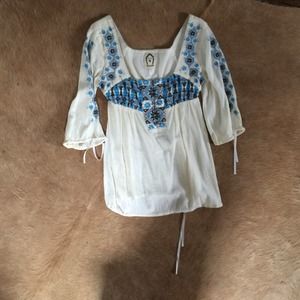 Free People tunic shirt