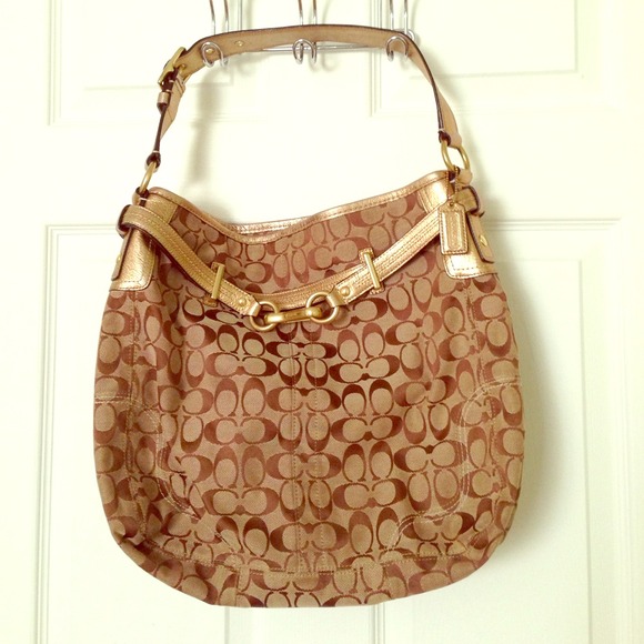 Large Coach Hobo Handbag