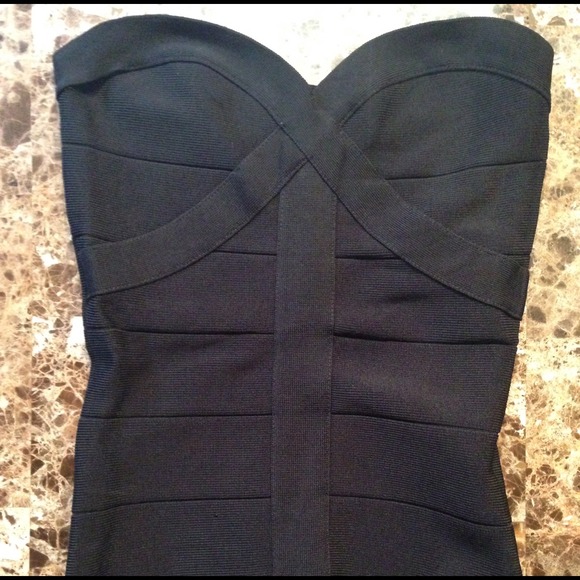 BEBE tube top, black size S