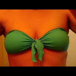 Strapless Victoria's bathing suit top!
