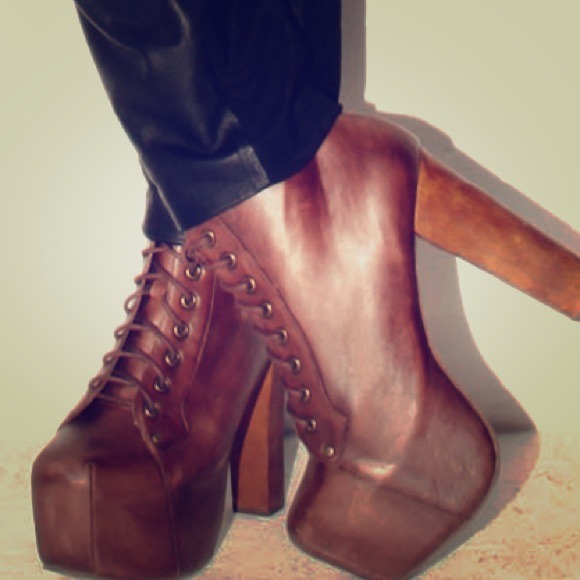Jeffery Campbell Lita Boots 7.5