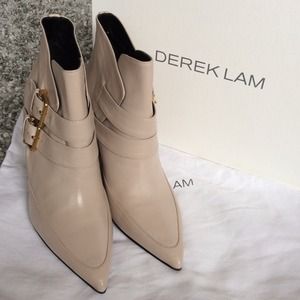NWT: Derek Lam Marta Double-Buckle Ankle Boots