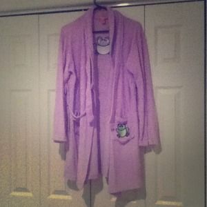 Purple Froggy Bathrobe
