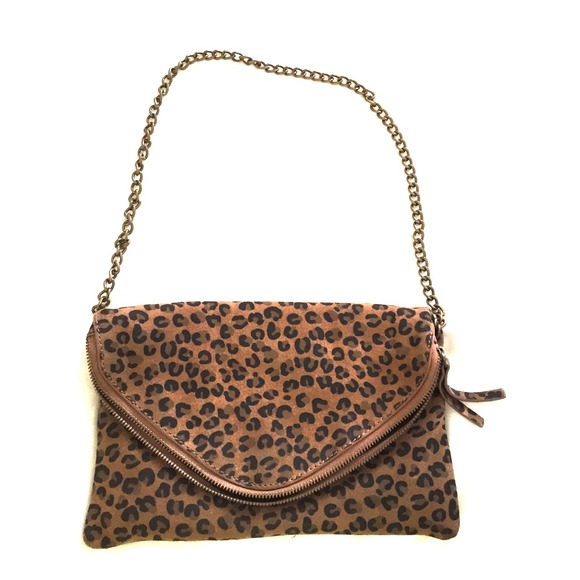 J. Crew Leopard Purse and Clutch