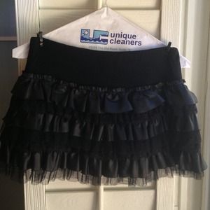 Forever twenty-one mini ruffle skirt.