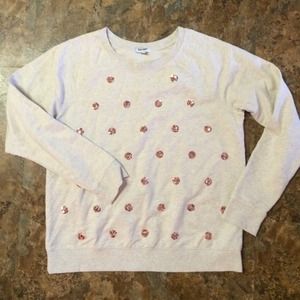 Old Navy sequined sweatshirt. Size large