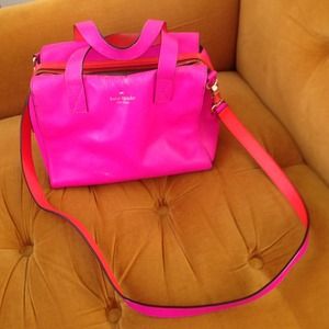 Bright Pink/Orange Kate Spade Bag