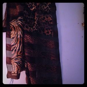 Cheetah scarf