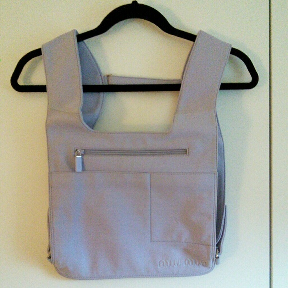 Miu Miu Lavender Backpack