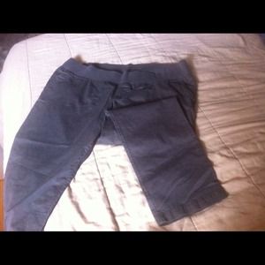 XXL Brown liz lang Maternity pants 35" long NWOT