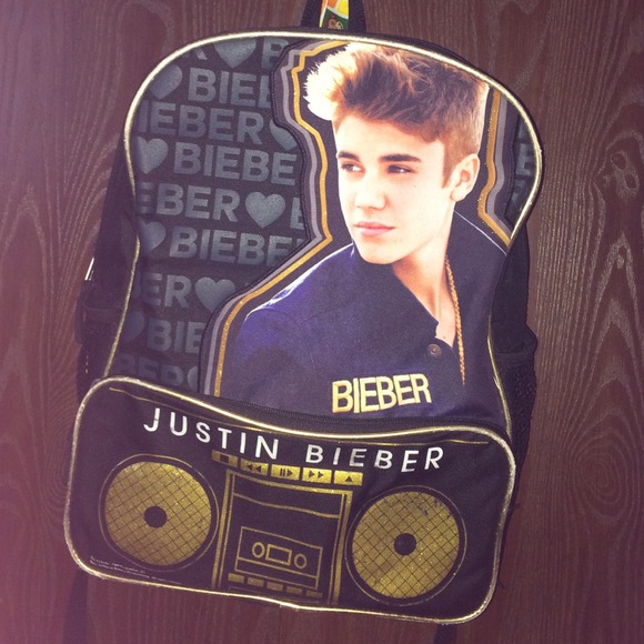 Justin Bieber backpack