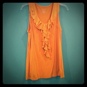 Merona mustard yellow top