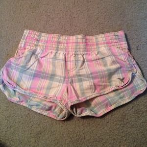 Plaid shorts