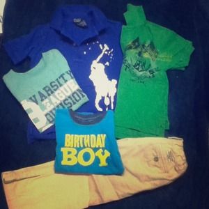 Ralph Lauren shirts for boys 3T and  pants