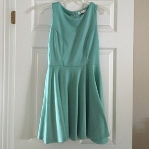 Teal Skater dress