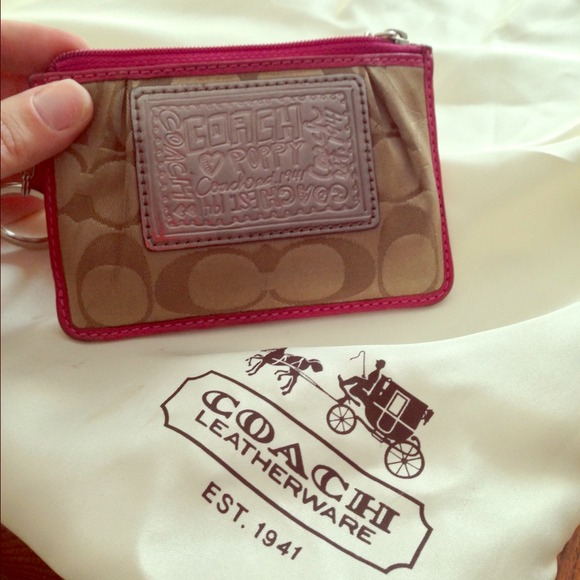 Coach poppy slim wallet