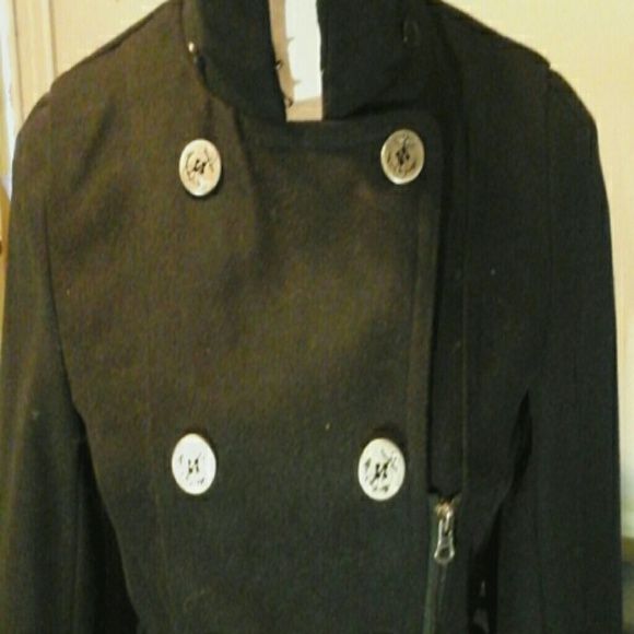 DELIA's Medium weight pea coat - Picture 3 of 8