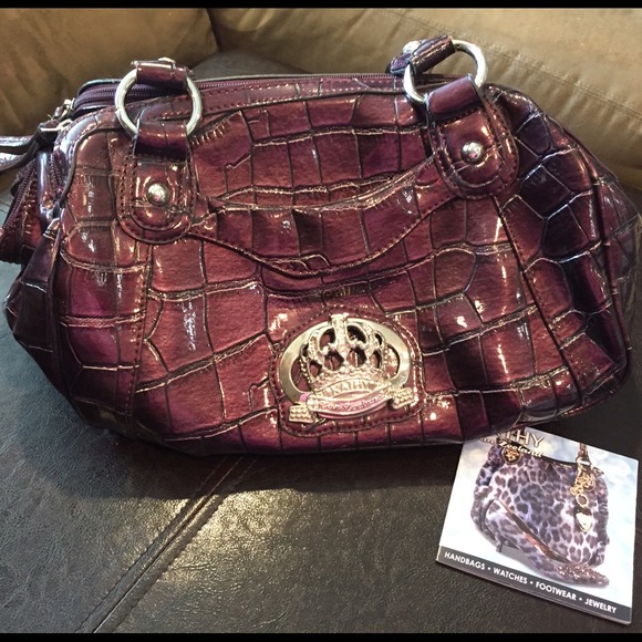 Gorgeous Plum Kathy Van Zeeland Purse